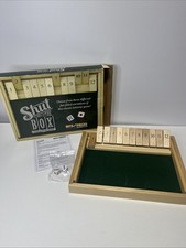 Shut The Box Dice Game COMPLETE Bits Pieces 43392