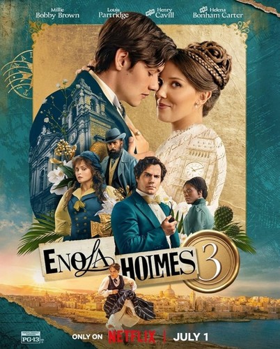 enola holmes 3 ( DVD ) 2026 region free with box