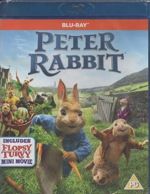 Peter Rabbit - Sealed NEW Blu-ray - Rose Byrne