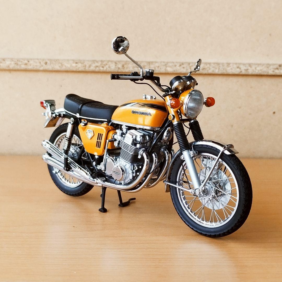 ミニチャンプス　1/12 ホンダ CB750 K0 キャンディーゴールド Minichamps Honda CB750 K0 1/12 Scale Model Candy Gold Used | eBay
