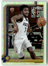 Kam Jones Chrome NBA 2025 Refractor #289