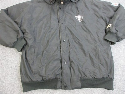 Vintage Oakland Raiders Jacket Mens XL NFL Football Starter