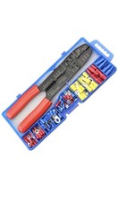 100pcs Terminals lugs Multifunction Cable Cutter Crimper Stripper Plier Tool Kit
