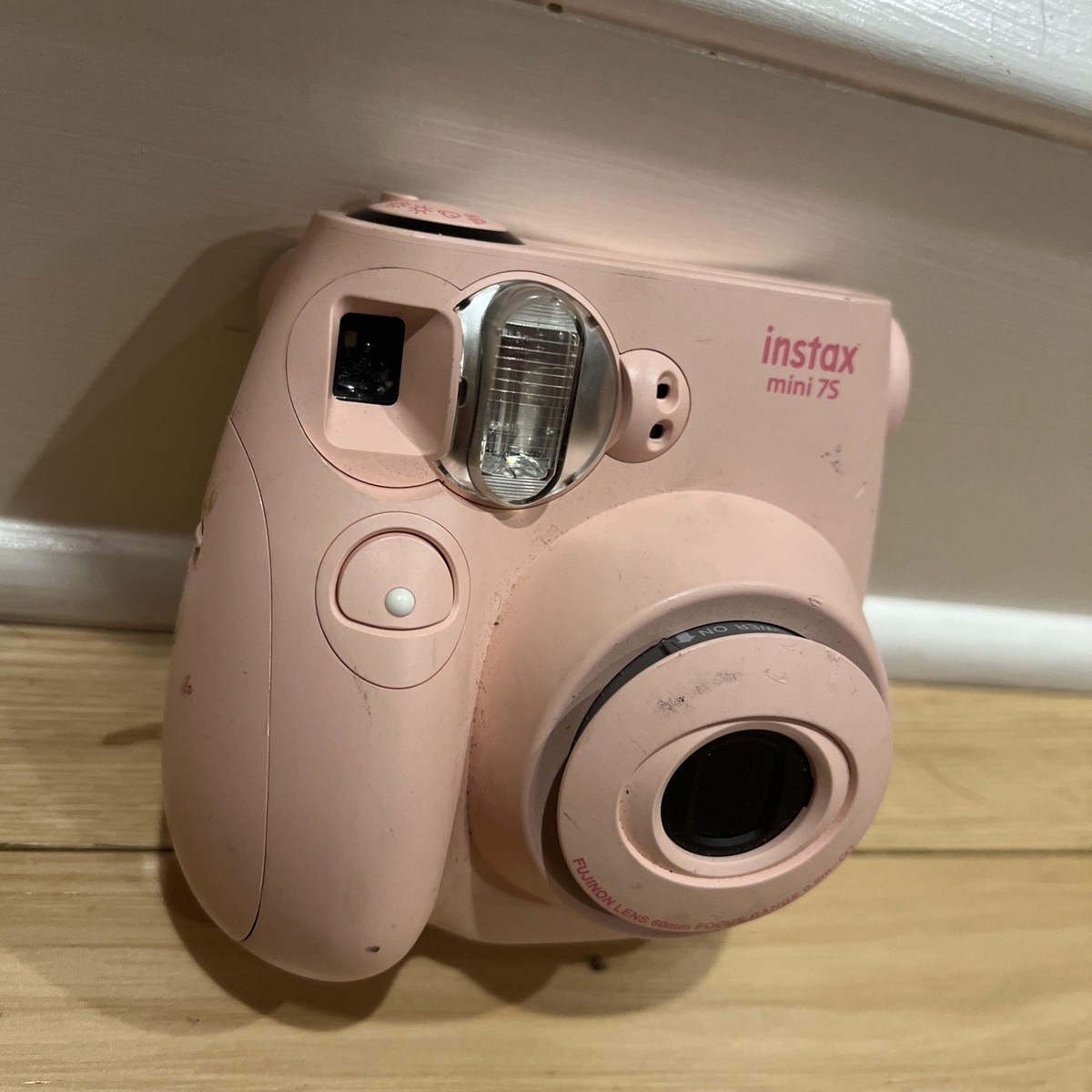 Fujifilm Instax Mini 7s Light Pink Camera Bonus Film Pack for sale