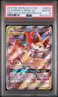 PSA 10 Charizard & Braixen GX SM230 Pokemon 2019 Tag Team Black Star Promo