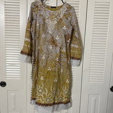 AK Boutique Pakistani Embroidered Kameez Shalwar Cotton