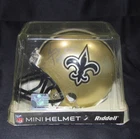 Coach Sean Payton signed New Orleans Saints NFL Riddell Mini Helmet COA L@@K!!