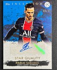 Pablo Sarabia 2020-21 Topps Inception UCL Star Quality Auto Blue 02/49