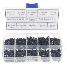 Metric M2 M2.5 M3 Laptop Notebook Computer Screw Assortment Kit
