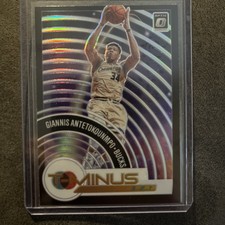 2020-21 Panini Donruss Optic - T-Minus 3, 2, 1 Giannis Antetokounmpo #15 Holo...
