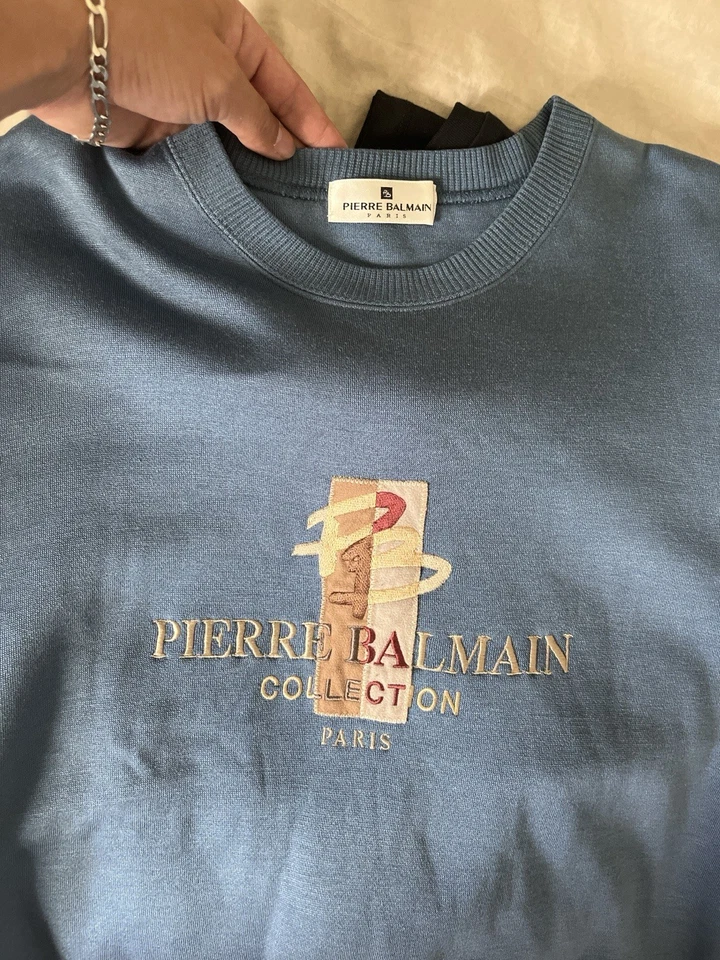 Толстовка мужская Pierre Balmain синяя и темно-синяя - Изображение 2 из 2