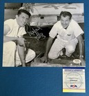 Richard Petty w/LEE Signed PSA DNA Authentic B&W 8x10 Photo Autographed King #43