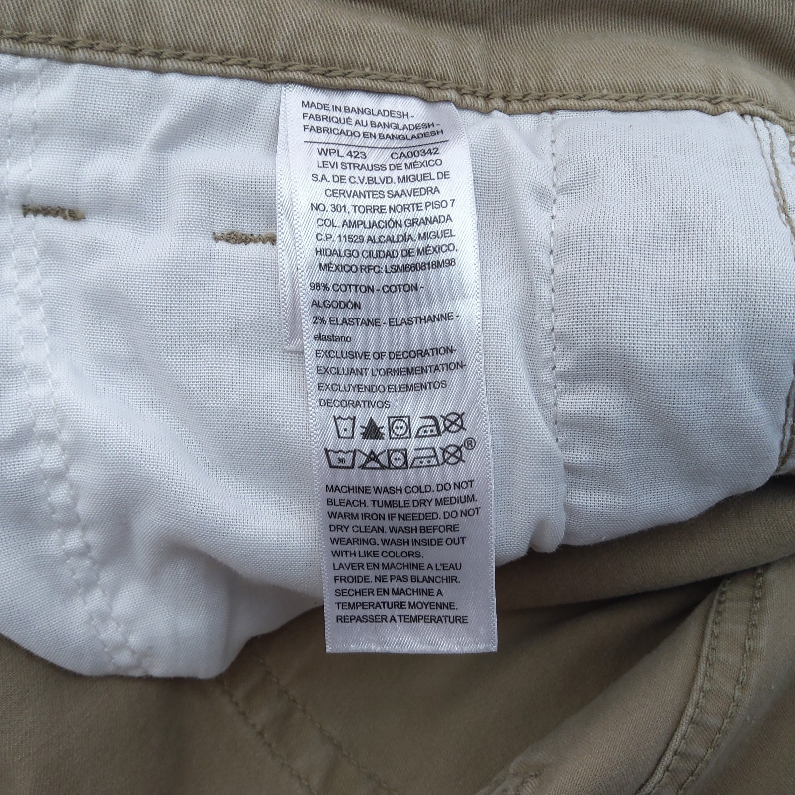 Levis Signature Athletic Fit Mens Stretch Brown Denim Jeans Size 38x30 (38×28) thumbnail 6