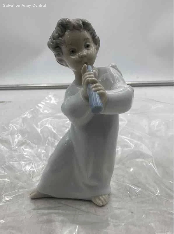 Lladro Angel With Flute In Lladro Angel Figurines for sale | eBay