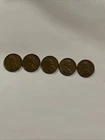 Lincoln Wheat Cents 1944-D, 1951-D, 1942, 1958-D, 1951-S