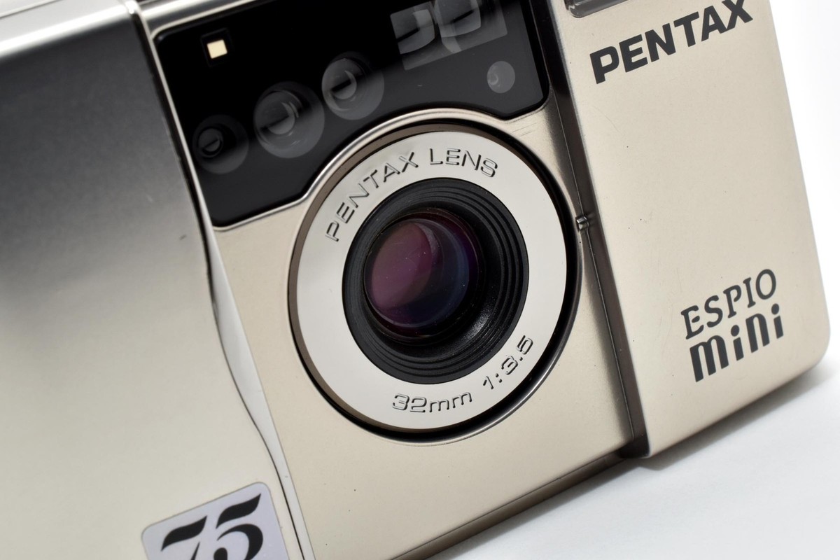 Near MINT] Pentax Espio Mini 75 Years 35mm Film Camera From JAPAN