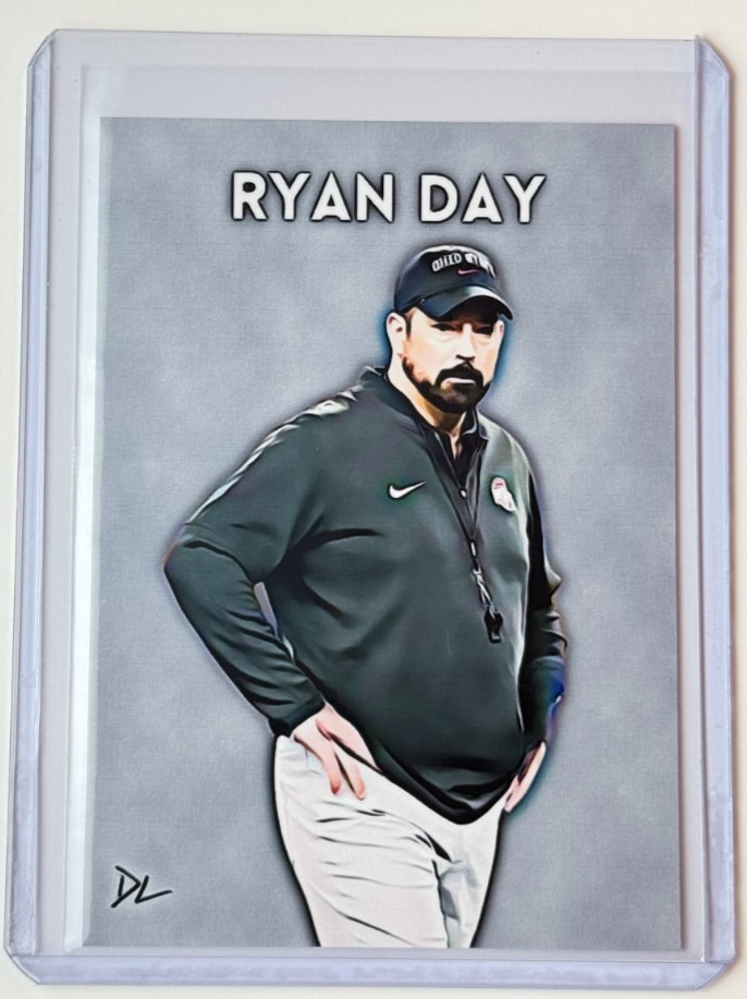 Ryan Day Limited Edition Artist Signed &Quot;Ohio State Buckeyes&Quot; Trading Card 2/10