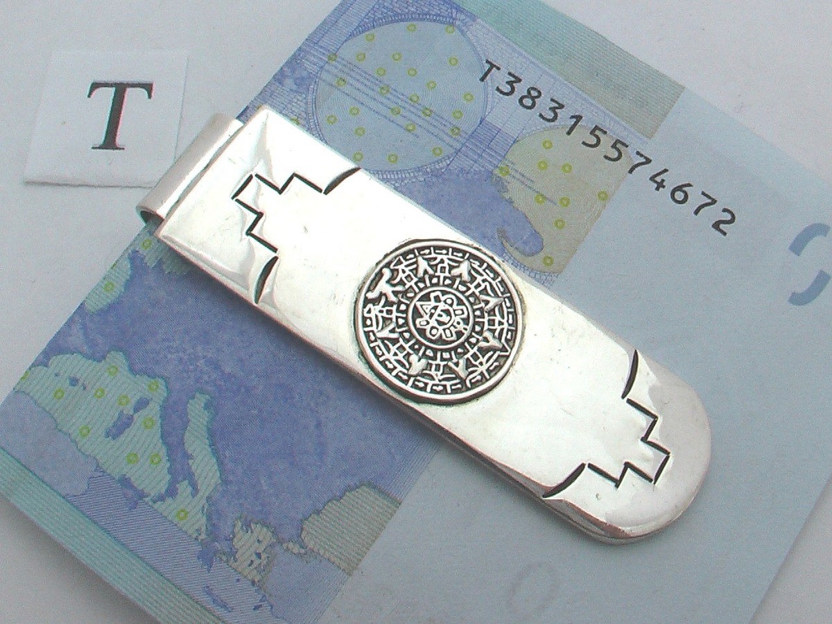 Vintage Taxco Mexico pendentif en argent sterling 925 avec