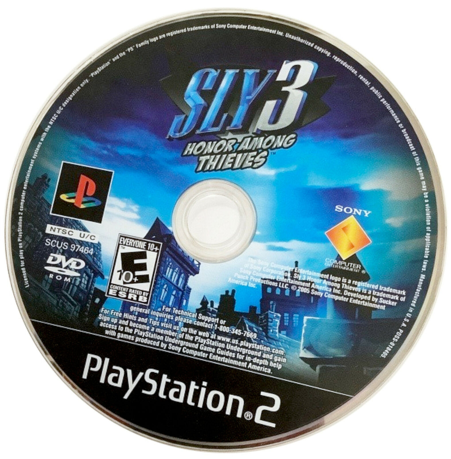 SLY 3 [USA] - Playstation 2 (PS2) iso download