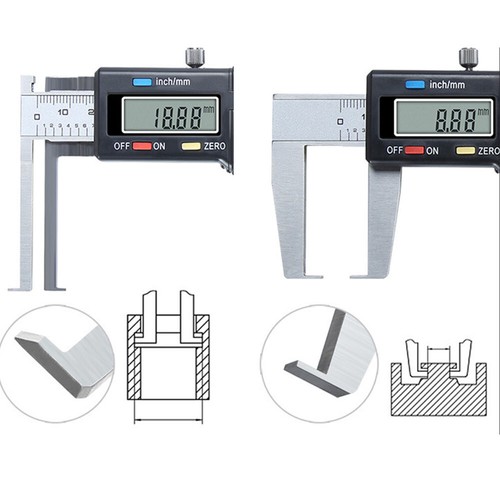 Digital Caliper 0-150mm Outer 10-150mm Inner Groove Measuring Calipers Tool - Picture 9 of 15