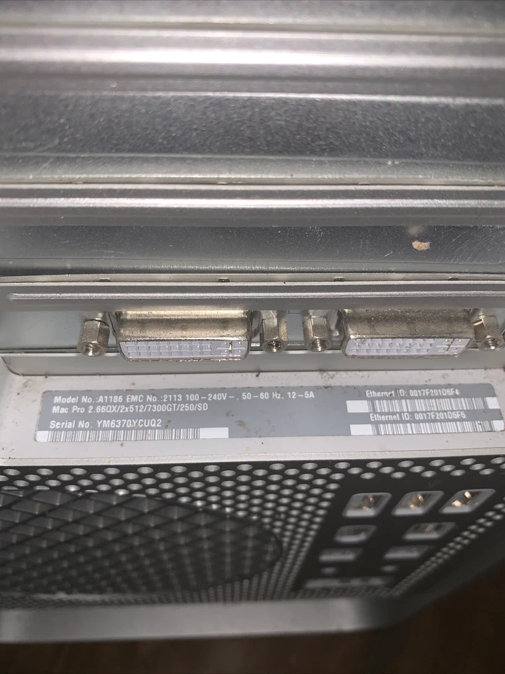 Apple Mac Pro - Computer Tower - 3,1 Model: A1186 EMC 2113 - Vintage Computer - Image 4 of 4