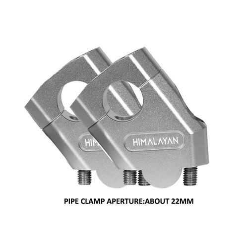 Motorcycle Handlebar Riser Heightening Clamp Mount For Himalayan 450 2024 2025 - Picture 10 of 12