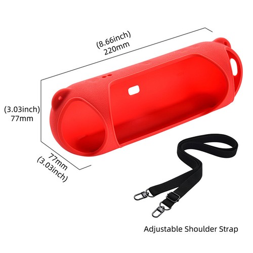 For Beats Pill 2024 Wireless Bluetooth Speaker Silicone Protector Case Accessory - Picture 3 of 4