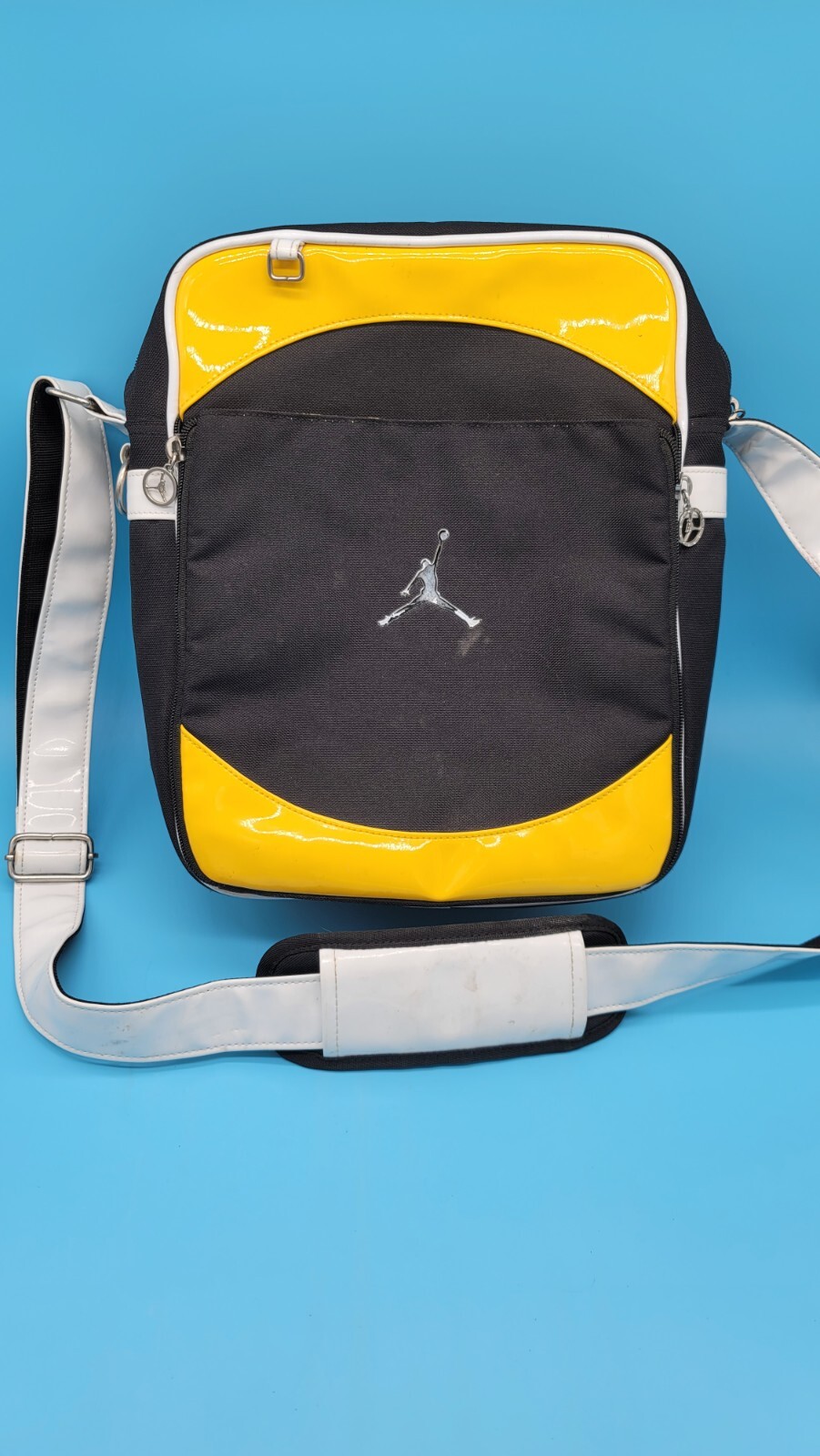 Black And Yellow Jordan Messenger Bag Gem