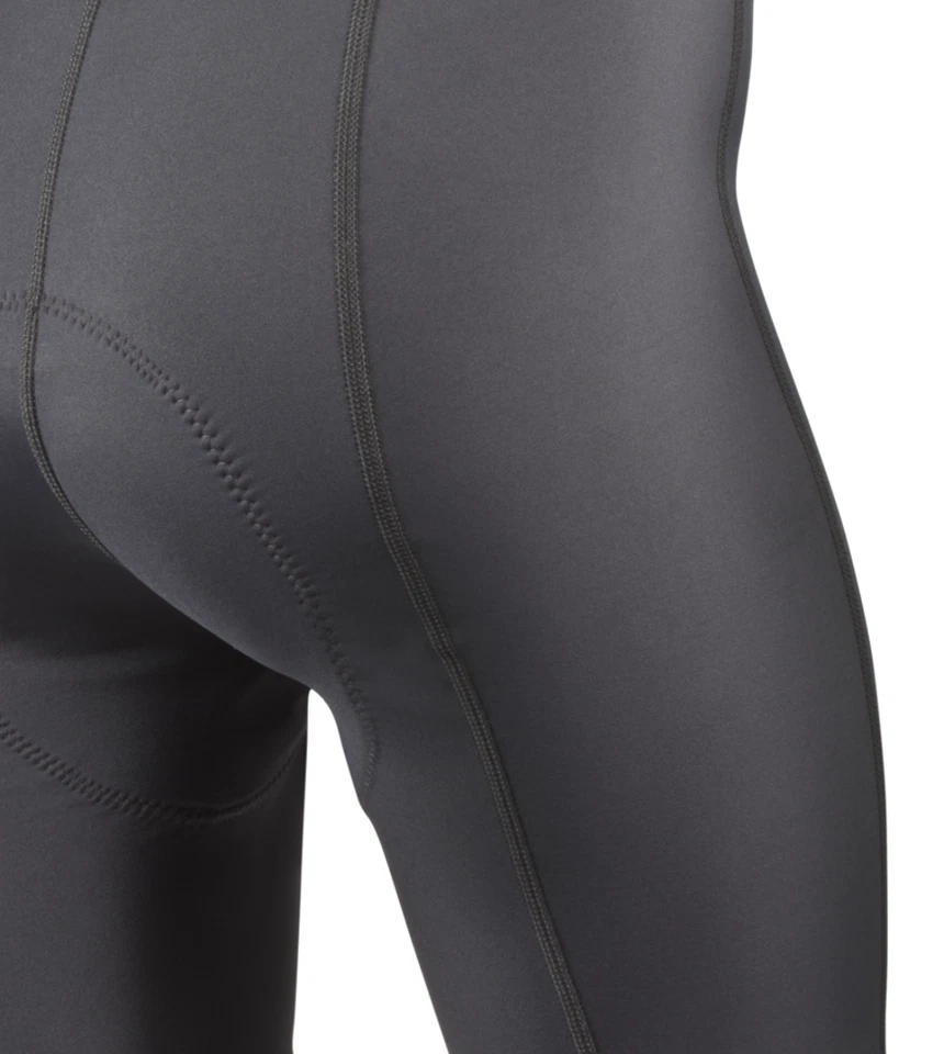 Women's Black Century Long Distance Padded Cycling Shorts | Made in the USA - Image 4 of 4