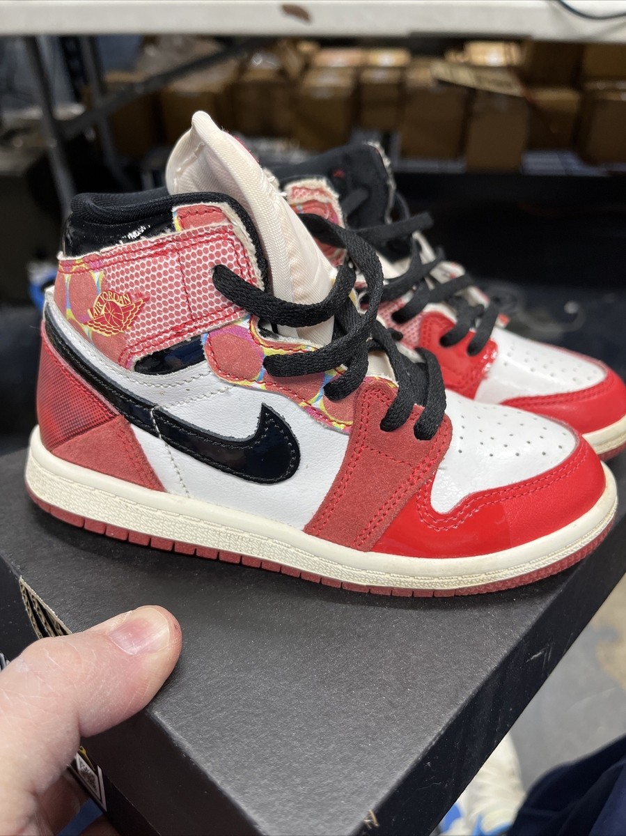 Nike Air Jordan 1 SP Spider-Man Across the Spider-Verse 10C Nike Air Jordan 1 SP Spider-Man Across the Spider-Verse 10C