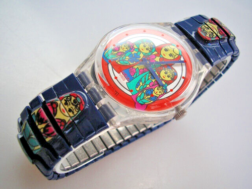 SWATCH GENT-FLEX MATRIOSKA - MERCE NUOVA -S- BAMBOLE RUSSE - Foto 3 di 6