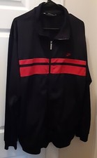 NIKE BLACK AND RED JACKET ATHLETIC COAT TRAINING XL