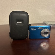 Vivitar ViviCam X029 10.1MP Digital Camera - Blue - No Charger