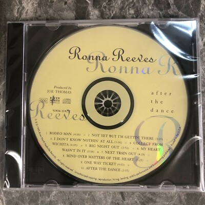 Pre-Owned: After the Dance by Ronna Reeves [CD, 1995] - Good, Missing Booklet