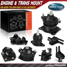 8Pcs Engine Motor & Transmission Mount for Acura TSX 2004-2008 L4 2.4L Automatic