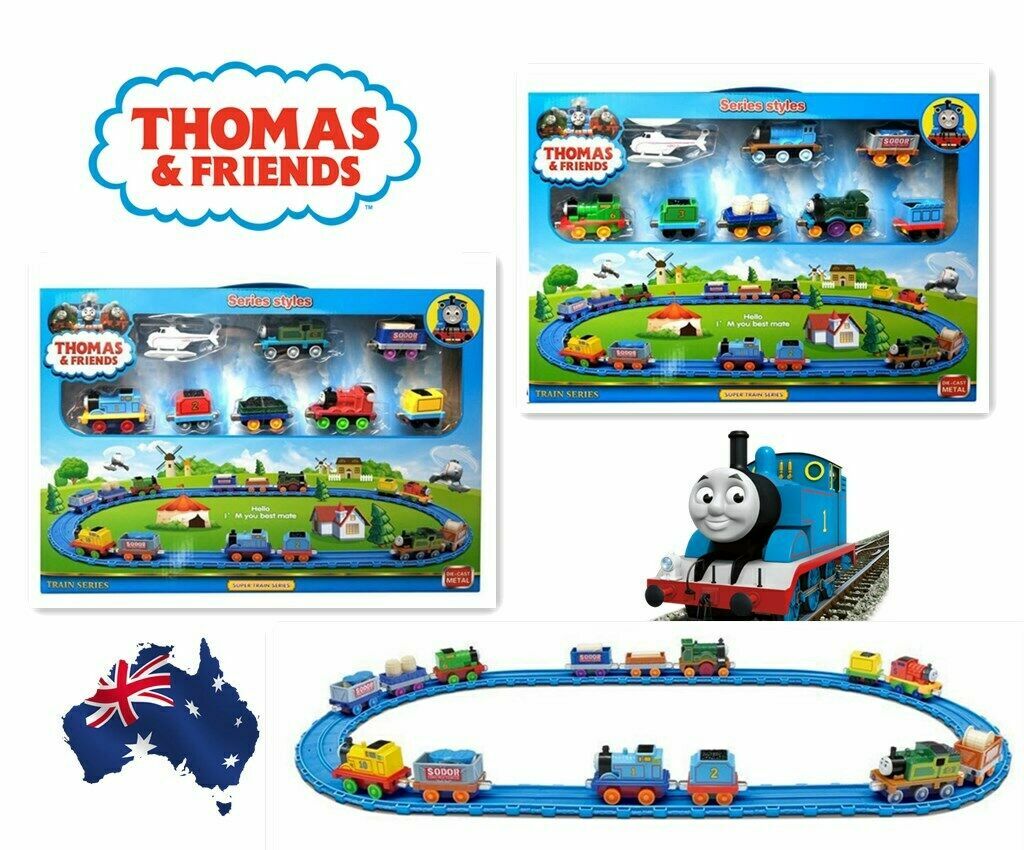 tank engine train toys train toys THOMAS THE TANK ENGINE FRIENDS TRAIN DIECAST SET RAILWAY PLAYSET