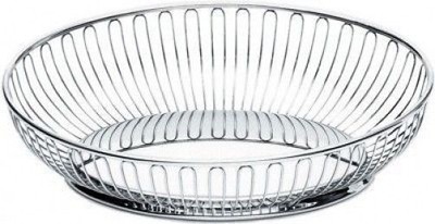 Alessi Oval Basket - 18/10 Stainless Steel Mirror Polished Kitchen & Living Room Tray - View #5