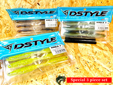 DSTYLE [Special 3 piece set] VIROLA 4inch (6pack×3pattern) bass fishing lures
