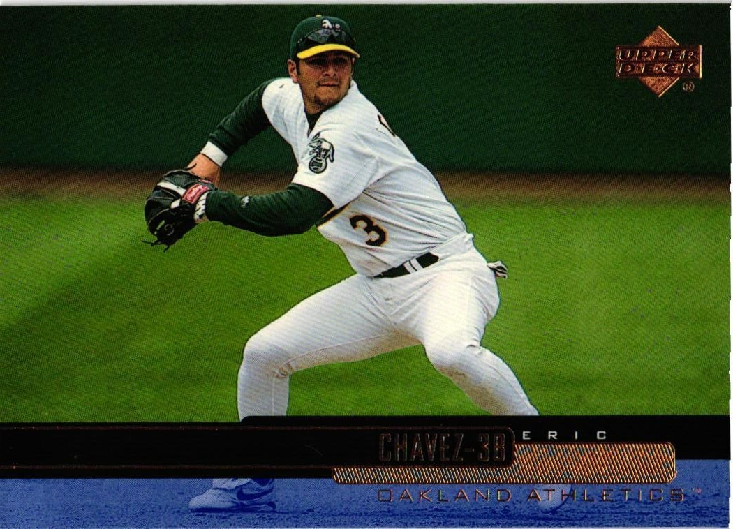 2000 Upper Deck #186 Eric Chavez Oakland Athletics Baseball Card
