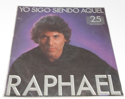RAPHAEL YO SIGO SIENDO AQUEL LP VINYL COLOMBIA 33 RPM 1985