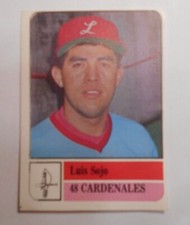 Card  LUIS SOJO  #48  /Venezuela  CARDENALES 1988-89  Winter League