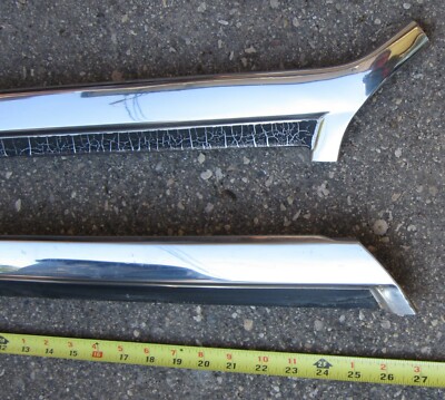 1979 Datsun 280ZX Ext Windshield Pillar Trim Pr (2) S130 79 80 81