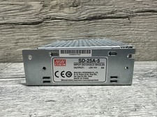 Mean Well SD-25A-5 AC/DC Power Supply Single-OUT 5V 5A 25W Medical   #S-49