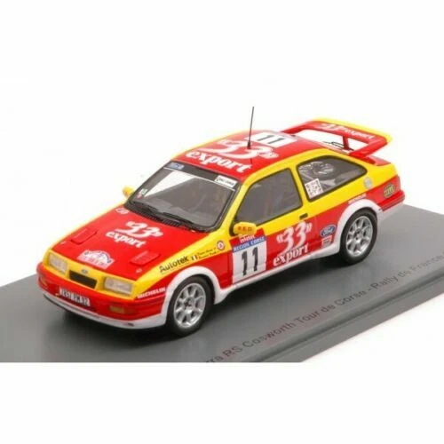 Modellini statici di auto da corsa Rally scala 1:4 per Ford