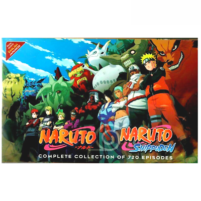 Naruto Shippuden Anime DVD Complete 1 - 270 Episode Series English
