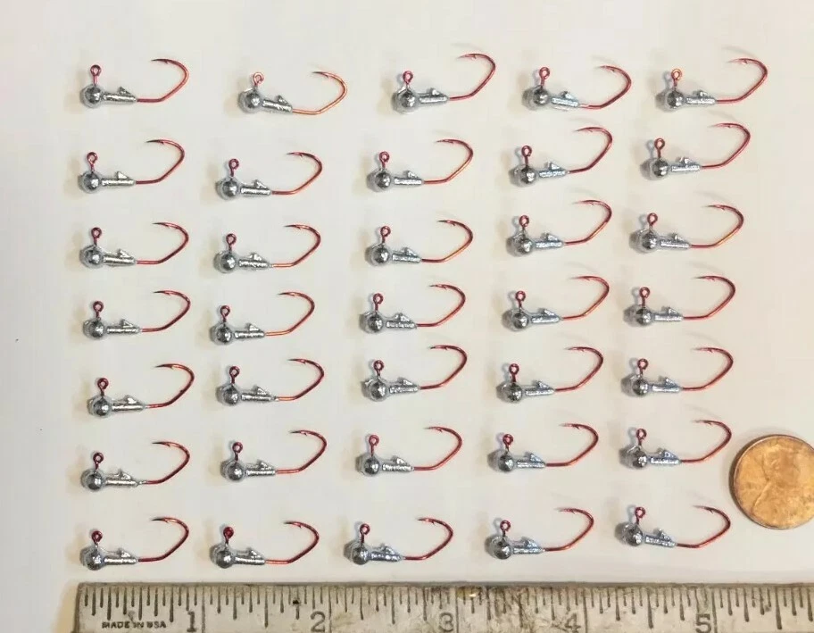 Juego de 35 piezas - Plantillas de cabeza redonda de 1/32 oz con ganchos de hoz roja VICTORY #6 Foto 2 de 4