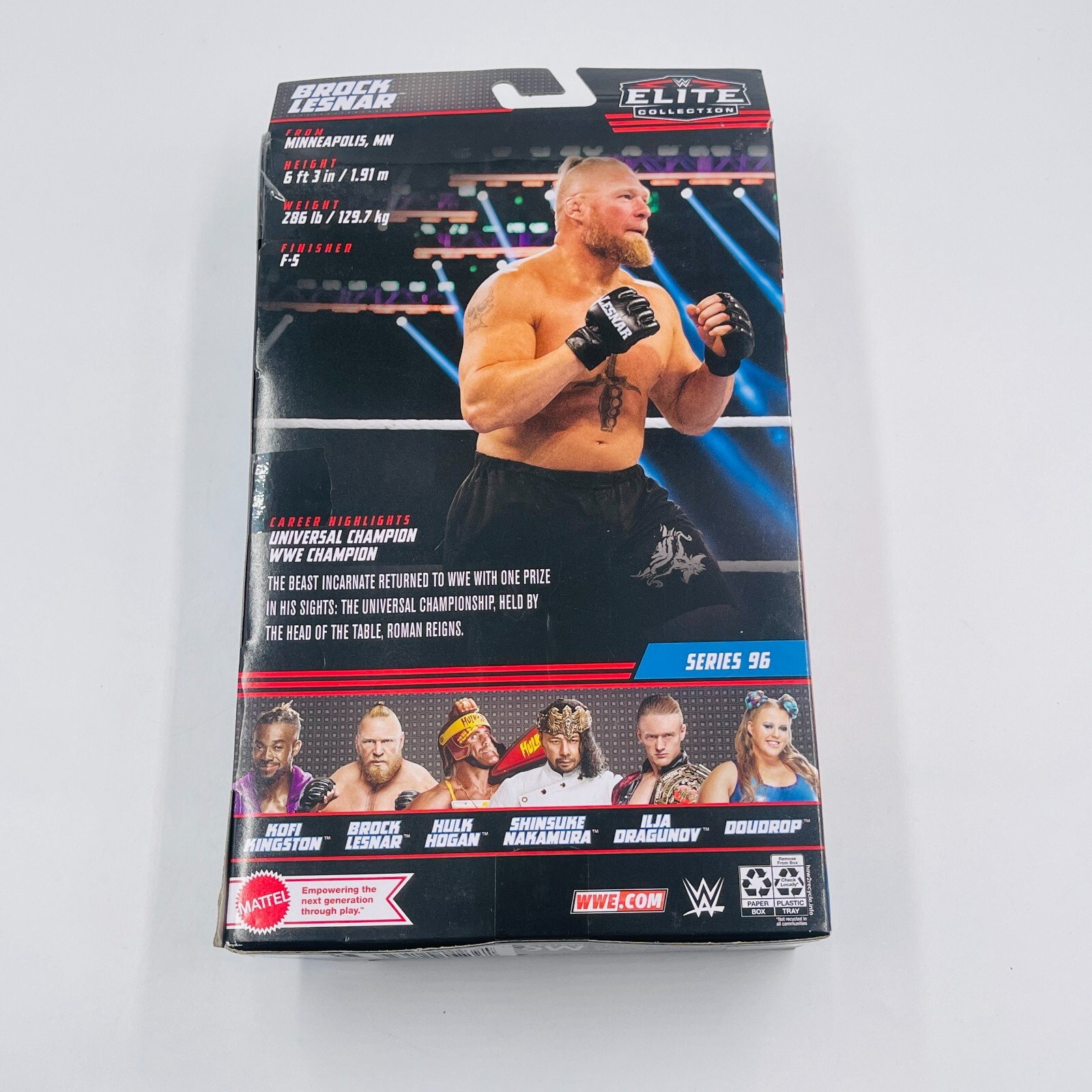 WWE Elite Collection Series 96 Brock Lesnar Wrestling Action Figure
