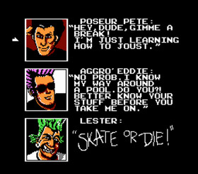 NES Skate or Die (Nintendo Entertainment System, 1988) Cleaned Tested Cart Only