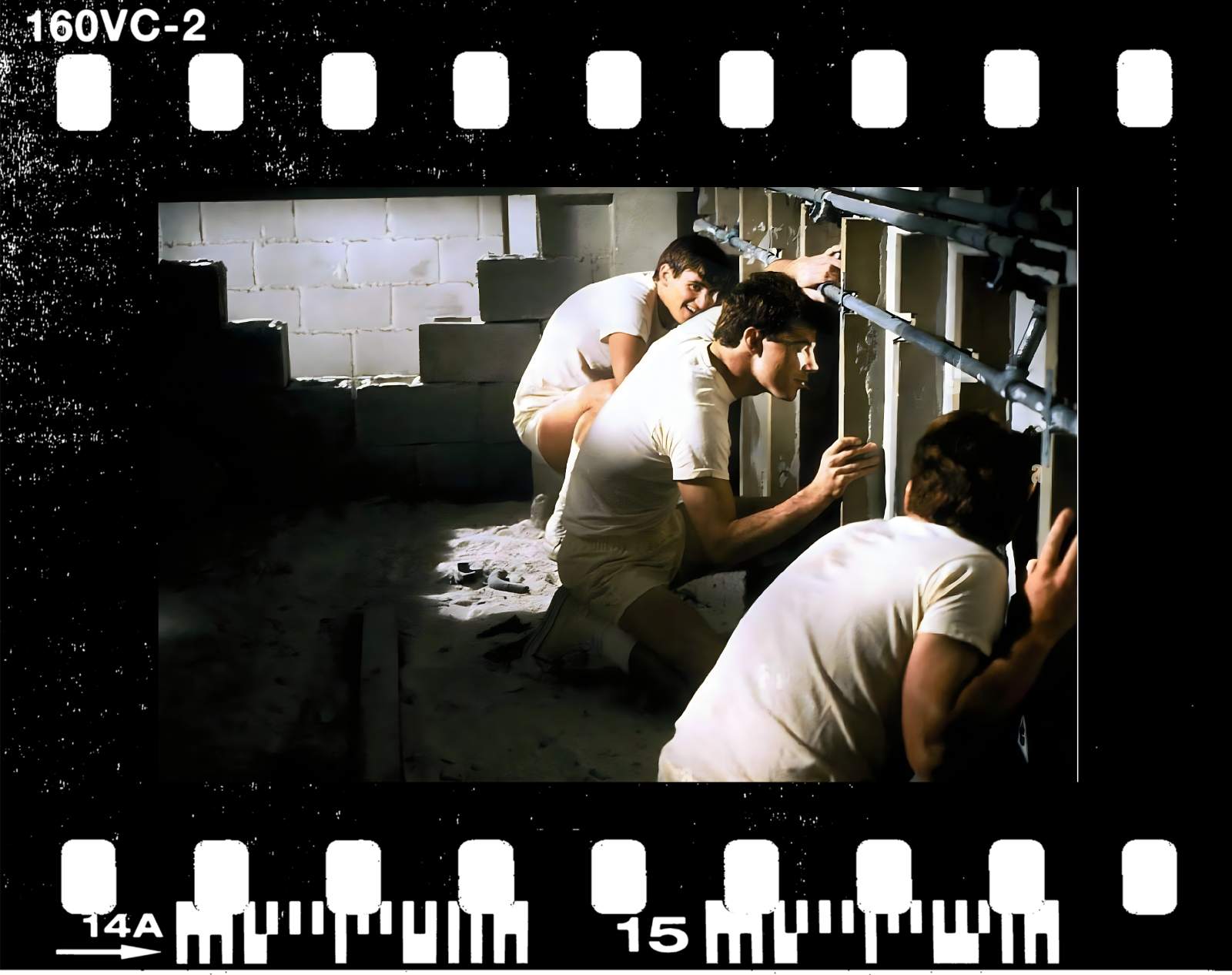 Porky's Movie Poster Shower ScenePeep Hole Funny Bathroom Print 874