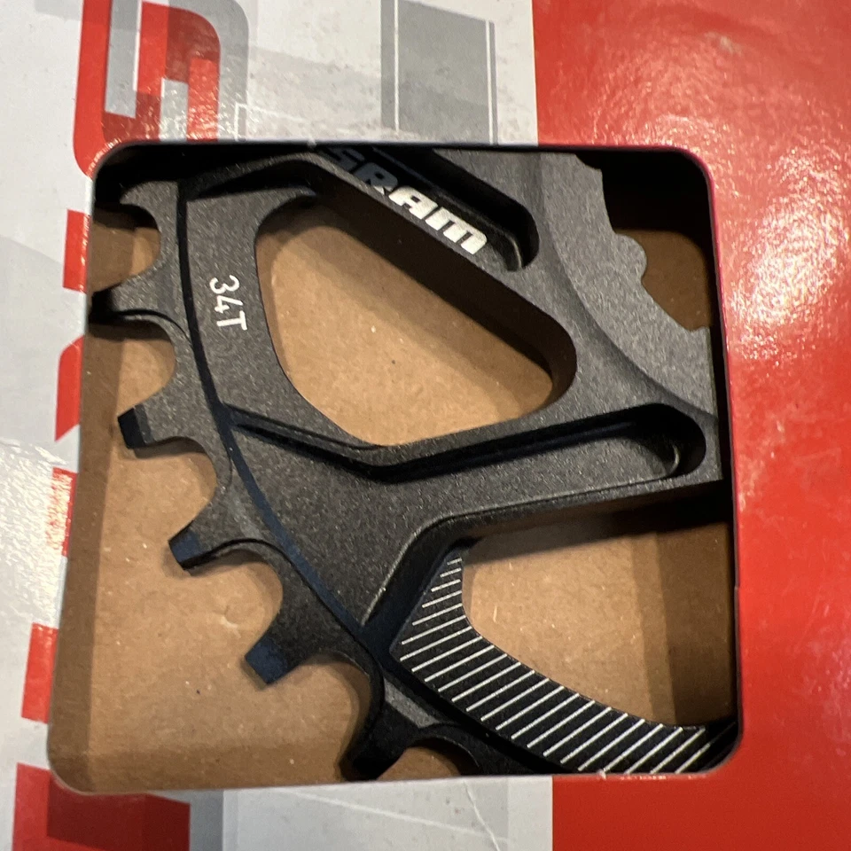 Plato SRAM 34t montaje directo 6 mm desplazado 11s X-Sync negro Foto 2 de 4